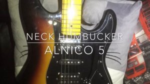 Humbucker ALNICO 2 vs ALNICO 5 (plus coil splitting)