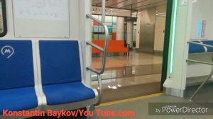 Поездка на поезде "Москва 81-765/766/767.4 от Тропарево до Саларьево