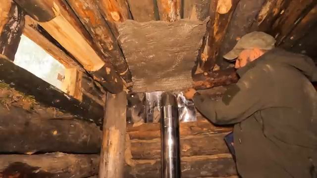 ПЕЧКА В ЗЕМЛЯНКЕ У БЕРЕЗЫ | К ЗИМЕ ГОТОВ ПРОТОПИЛ ЗЕМЛЯНКУ | ВЕНТИЛЯЦИЯ ОТ ВЛАГИ 4k смотреть онлайн