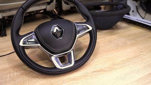 Пошив руля для RENAULT Logan