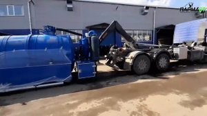 Отгружаем клиенту новый илосос-мультилифт МАЗ