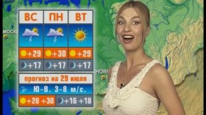 Прогноз погоды с Ириной Поляковой