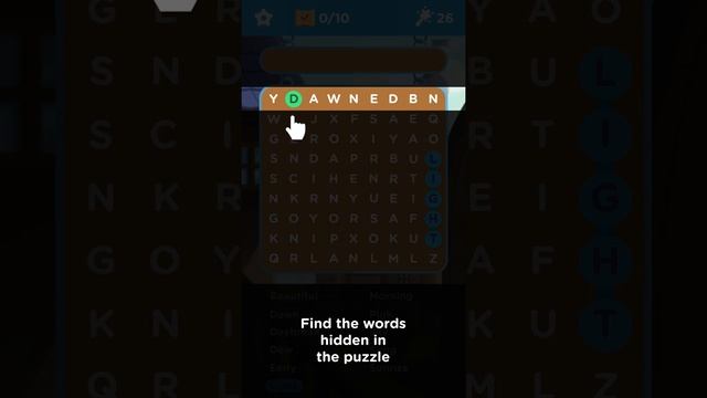 Word Find game - tutorial