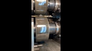 Накатка резьбы на заготовках.