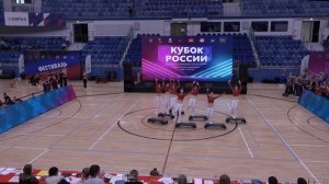 ГЛОРИЯ ДЖУНИОР Обнинск Степ Аэробика Юниоры и Юниорки 14 16л Финал