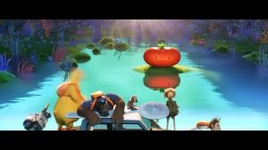 Cloudy With a Chance of Meatballs 2 - Living Food! | Fandango Family