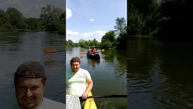 Очень сложно сдержать эмоции, когда ты на сплаве по Протве!