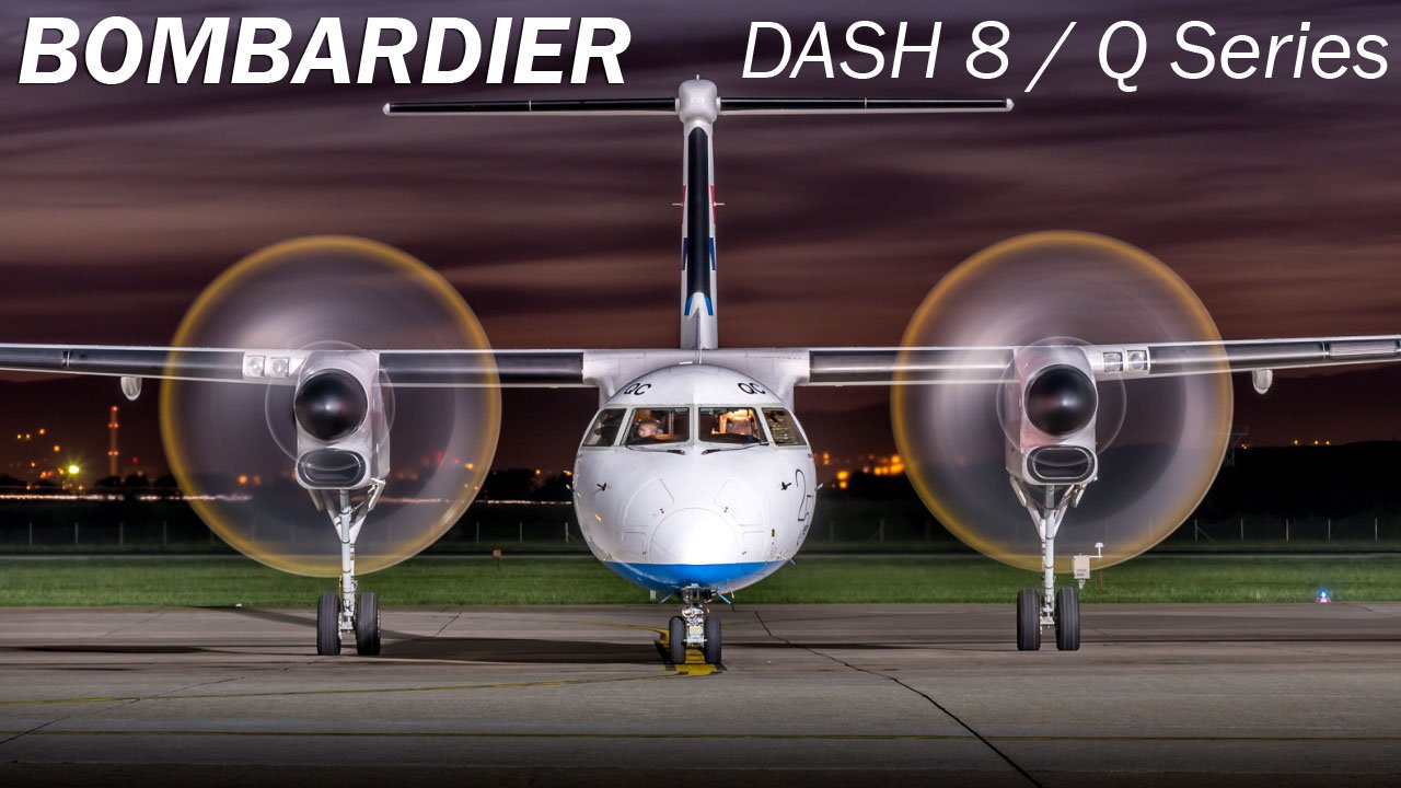 Bombardier Dash 8/Q Series - турбовинтовой регионал