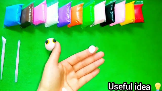 Squash Clay Makes Angry Birds/How to make angry bird clay/ useful idea.. смотреть онлайн