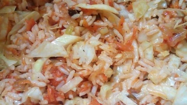 Ленивые голубцы с грибами