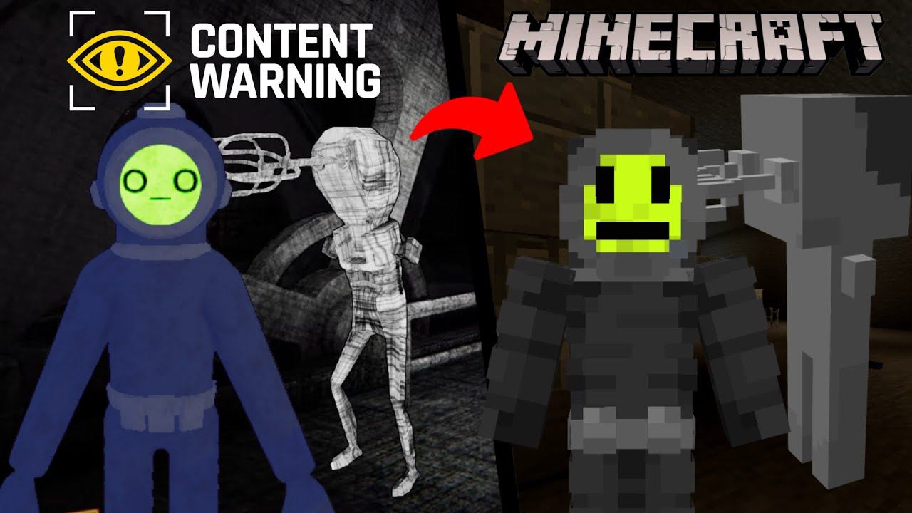 Я СДЕЛАЛ CONTENT WARNING В МАЙНКРАФТ!