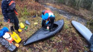 Пак-каяк (или пакрафт?) ВАРГ!!! Загрузка шмурдяка на одну ночевку осенью.