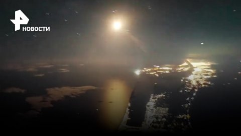 Захватывающие кадры: запуск ракеты Falcon 9 во Флориде / РЕН Новости