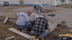 Заливка бетонных ступенек