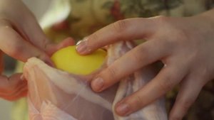 Фаршированная курица