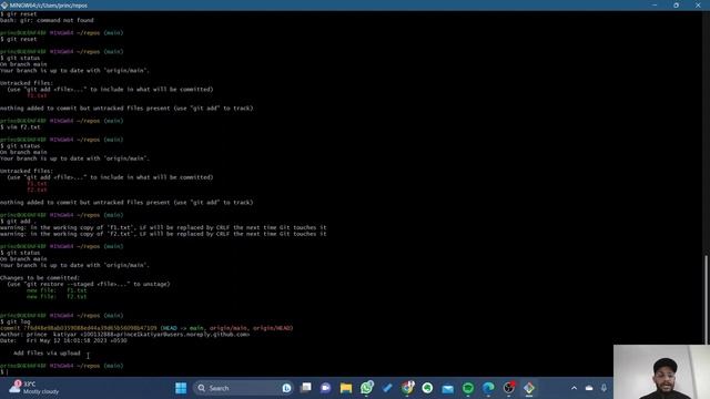 Mastering GitHub Commands: A Comprehensive Guide to Clone, Merge, Branch, Commit and push | HINDI