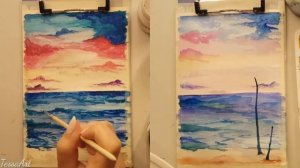 Уроки рисования с нуля #9 Гуашь или акварель? Сравнение материалов (eng sub)