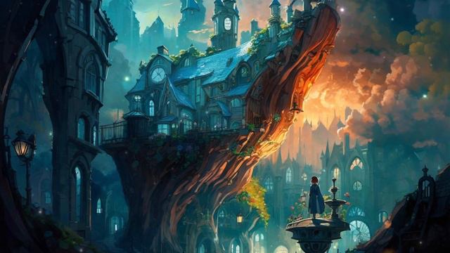 𝐅𝐢𝐫𝐞 𝐖𝐢𝐳𝐚𝐫𝐝 - Cozy Fireplace Ambience 🔥 Relaxing Music for Sleep, Meditation, Dreamy смотреть онлайн