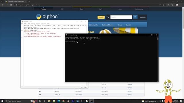 Python - Installing and importing packages/modules смотреть онлайн