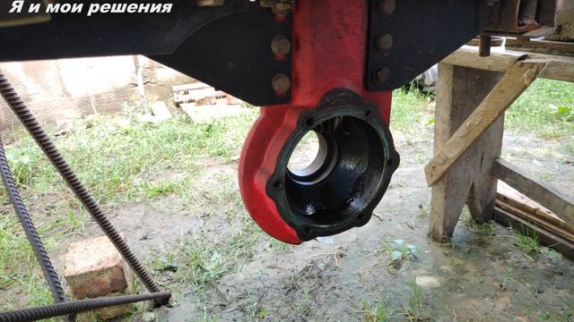 Замена сальников на валу редуктора коробки передач и подшипника на 9Л/С мотоблоке возд/охлаждения#1 смотреть онлайн