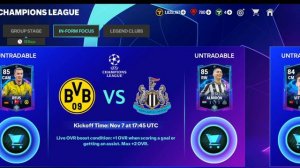 LIVE OVR UPDATE FULL DETAILED VIDEO| UCL LIVE OVR EVENT IN FC MOBILE !!!