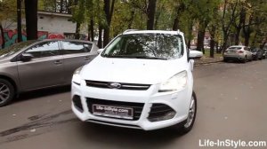 Ford Kuga тест драйв. Система автоматической парковки