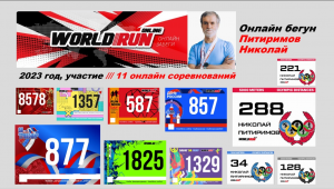 Мои забеги с WorldRun.Online 2023