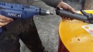Маслонасос для перекачки масла ,топлива из бочки
