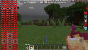 Как сделать много сердечек в Майнкрафте?