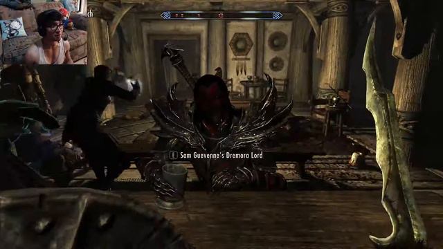 Isn't disturbing the peace in Skyrim fun? :D смотреть онлайн