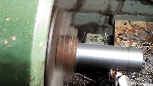 Токаркарный станок ТВ-4/АВТОПОДАЧА/Пробую автоподачу и практикую нарезание резьбы плашкой
