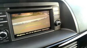 Установка камеры заднего вида Mazda CX-5