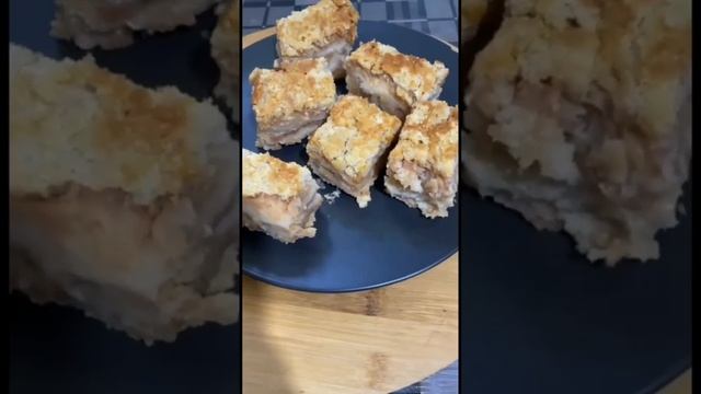 Как приготовить Ленивый Пирог #яблочныйпирог #пирогтристакана #насыпнойпирог
