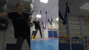 Трюки на гамаке/Учим танец/Воздушная Гимнастика/