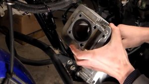 Как установить цилиндр на мотоцикле YAMAHA YBR 125