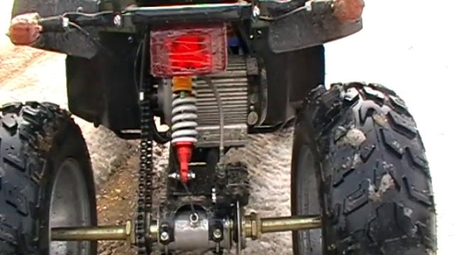 Электроквадроцикл "Вездеход 01"  Описание.