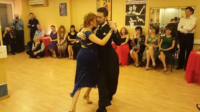 Artem & Karina "Lilu" Dovbush. Festival "Days of tango" - studio "El Abrazo". смотреть онлайн