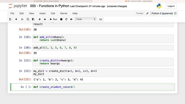 047 - Variable Input Functions in Python