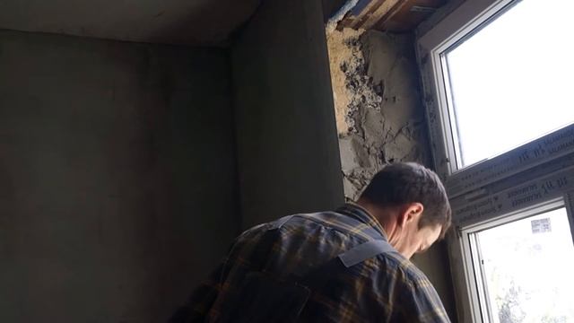 Откосы Штукатурка Слой 4 см Откосы на окна, своими руками за один раз