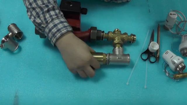 Самодельный смесительный узел для теплого пола смотреть онлайн