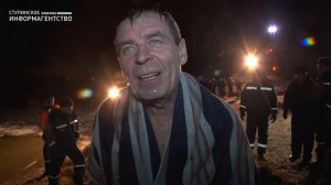 Крещенские купания у Белопесоцкого монастыря