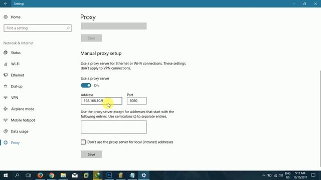How to change Proxy server address and port number in Windows 10 and IDM in Urdu and Hindi