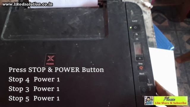 Canon G2010 P07 Error Code || Problem Solution Fix