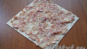 Чебуреки из лаваша с фаршем