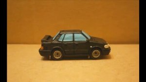 ВАЗ 2115 Урок как слепить машинку из пластилина своими руками за 10-минут (LADA from polimerclay)