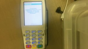 Настройка терминала verifone