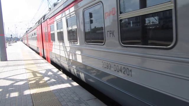 Электропоезд ЭД9Э-0042 станция Нижний Новгород Московский 28.07.2017 смотреть онлайн