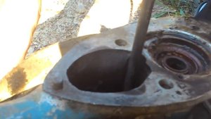 разборка редуктора помпы вихрь 25 снял зеркало