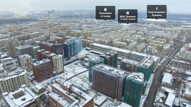 ЖК «Садовые Кварталы» (аэросъемка: 17.11.2016)