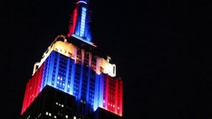 The Empire State Building Celebrates the NCAA Men's Basketball Championship Game